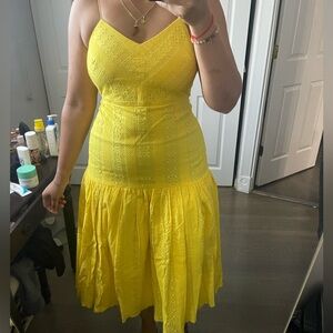 Yellow dress
